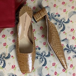 Tamara Mellon Blocked 55 Mule Croc 42